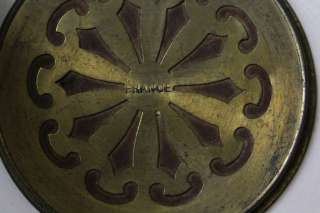 L390 ANTIQUE 19TH CENTURY PALE PINK ROYAL BONN PORCELAIN CHERUB CASED 