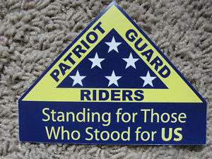 New Patriot Guard Riders Magnet PGR  