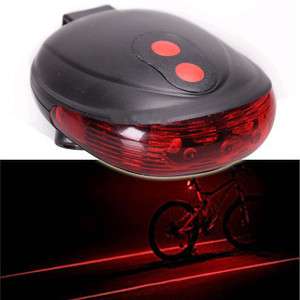 2011 brand new Bike Bicycle Laser Light Beam Rear LED Tail Light Lamp 