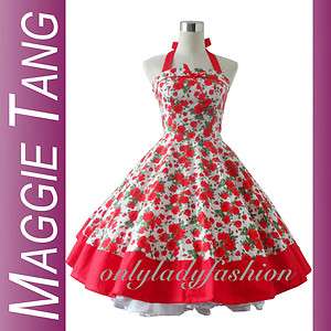 50s 60s Vintage Drancing Swing Jive Rockabilly Dress Skirt Stock New 6 