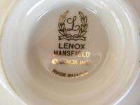 LENOX CHINA MANSFIELD CUP AND SAUCER  