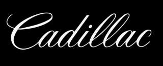 Cadillac Word T Shirt Escalade El Dorado CTS V DeVille  