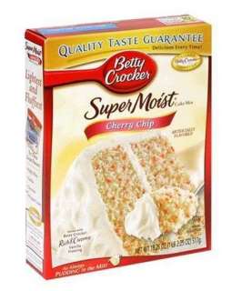  SUPER MOIST CHERRY CHIP Cake Mix ~ Makes Great Cupcakes Too  