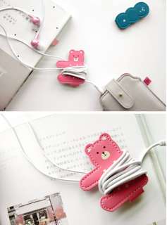 MONOPOLY MELLOW FRIENDS Ver.2(Pink Bear) iPod/iPhone Cute Earphone 