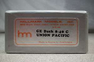 Hallmark Models Union Pacific GE Dash 8 40C  
