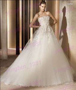   Ivory Bridesmaid/Wedding Prom Gown Custom Size2 4 6 8 10 12 14 16 18