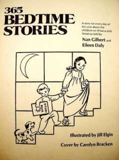 365 BEDTIME STORIES By Nan Gilbert & E. Daly 1981 SC 030753216X  