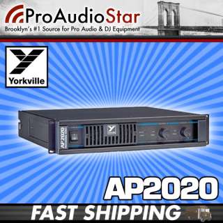 Yorkville AP2020  Power Amplifier AuthDeal PROAUDIOSTAR 840402002031 