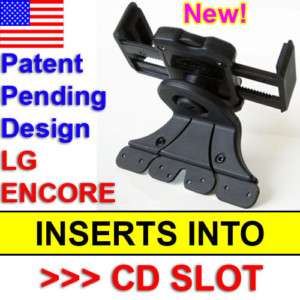 Car Mount CD Holder Dash Cell Phone Stand for LG ENCORE  
