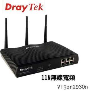 New DrayTek Vigor2930n Dual WAN SSL VPN Wireless Router  