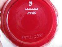 Fenton Glass Red Lacquer 2950 Ginger Jar Ltd. Ed.  