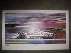 Nigel Mansell Mario Andretti Paul Newman Haas signed Limited Edition 