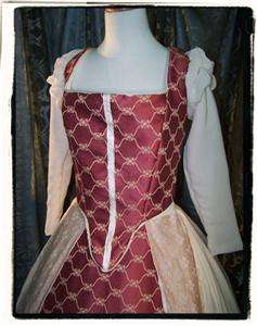 Court Rose Elizabethan Tudor Dress Renaissance costume Gown B 39 