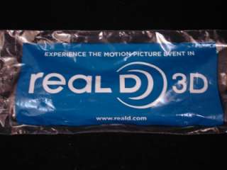 Brand New Sealed RealD Real 3D Polarized Glasses  
