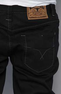 Elwood The Kenny Jeans in Black Oiled  Karmaloop   Global 