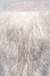 Sorel The Wild Wooly Wedge in White  Karmaloop   Global Concrete 