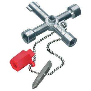 KNIPEX Switch Key Wrench / Control Cabinet Key 00 11 03 at The Home 