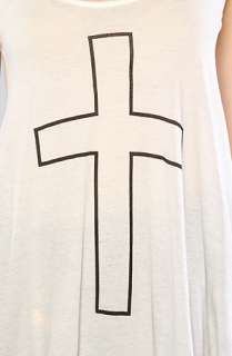 Wildfox The Cross My Heart Slip Dress in Clean White  Karmaloop 