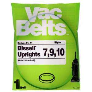 Micro Clean Bissell 7, 9, 10 Vacuum Belt for Upright Vacuums 51007 at 
