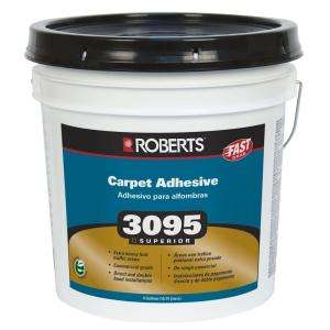 Roberts 4 Gal. 3095 Fast Grab Premium Carpet Adhesive 3095 4 at The 
