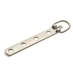 Crown Bolt Zinc Plated 4 Hole Wire Eye Strap Hanger 83498 at The Home 