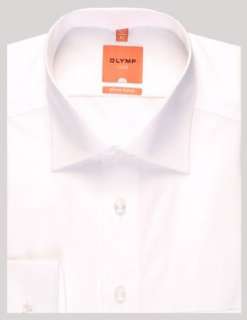 OLYMP Hemd SLIM LINE   Farbe weiß  Bekleidung