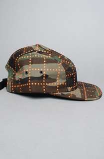 HUF The Star Box Volley Hat in Woodland Camo  Karmaloop   Global 