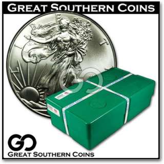 500   2012 SILVER Eagle Coins 500   1 oz FINE SILVER Coins *SEALED 