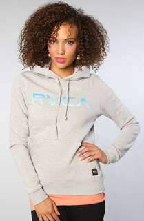 RVCA The Big RVCA Fade Hoody in Gray  Karmaloop   Global Concrete 