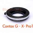 Contax G Lens to Fujifilm Fuji X Pro1 Adapter