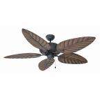   Martinique 52 in. Oil Rubbed Bronze Ceiling Fan with No Light Kit
