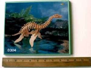 Wooden Model Kit Dinosaur Plesiosaurus   d304  
