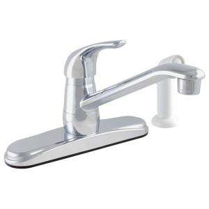   Side Sprayer Kitchen Faucet in Chrome 952 HD12325CP 