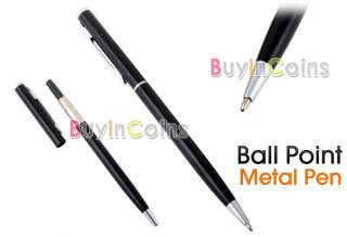 Retractable Metal Ball Point Ballpoint Pen 0.8MM Gift  
