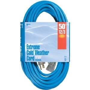 WOODS EXTREME COLD WEATHER EXTENSION CORD 50 FT. 12/3  