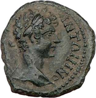  198AD Authentic Ancient Roman Coin ASCLEPIUS Meicine God  
