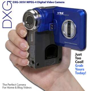 DXG USA DXG 305V MPEG 4 Digital Video Camera   3.0 Megapixels, 4x 
