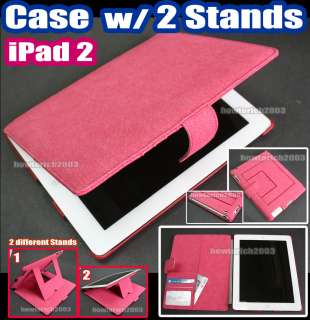   Flip Case Smart Cover +2 STAND+Card holder for Apple iPad 2  