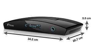 Fantec R2700 2TB Media Recorder (8,9 cm (3,5 Zoll), HDMI, 1080P, MKV H 