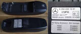 MERCEDES Handyadapter Ladeschale Sony Ericsson K800i in Rheinland 