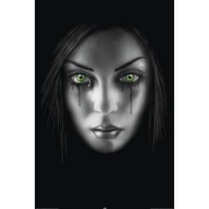 Empire 80455 Anne Strokes   Sad Face   Gothic Plakat Poster Druck   61 