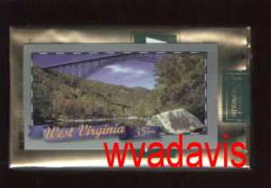 VINTAGE Doral Cigarette Pack WEST VIRGINIA Card  
