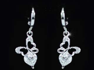 carat cz stones 18k necklace earrings set sn263
