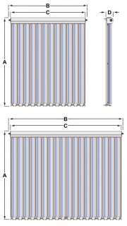 Solaranlage Warmwasser Röhrenkollektor CPC 9,63 qm  