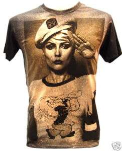 BLONDIE PoPEye Sailor 80s Indie VTG Punk Rock T Shirt M  