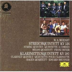   Beyer / Hagen Quartett   Eduard Brunner, Wolfgang Amadeus Mozart