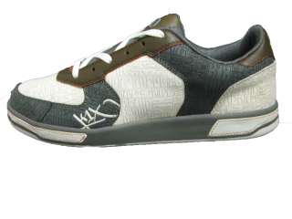 Mens New K1X Sneakers Lazy LayUp K7006G Grey White Leather Multi Sizes 