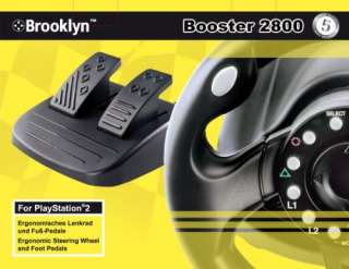 Playstation 2   Lenkrad Booster 2800  Games