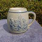 Stoneware Mug by Whites of Utica, Boston Advertising