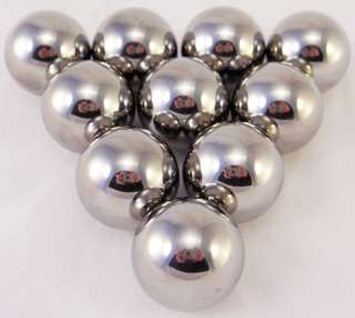 Ten 3/4 Inch Chrome Steel Bearing Balls G25  